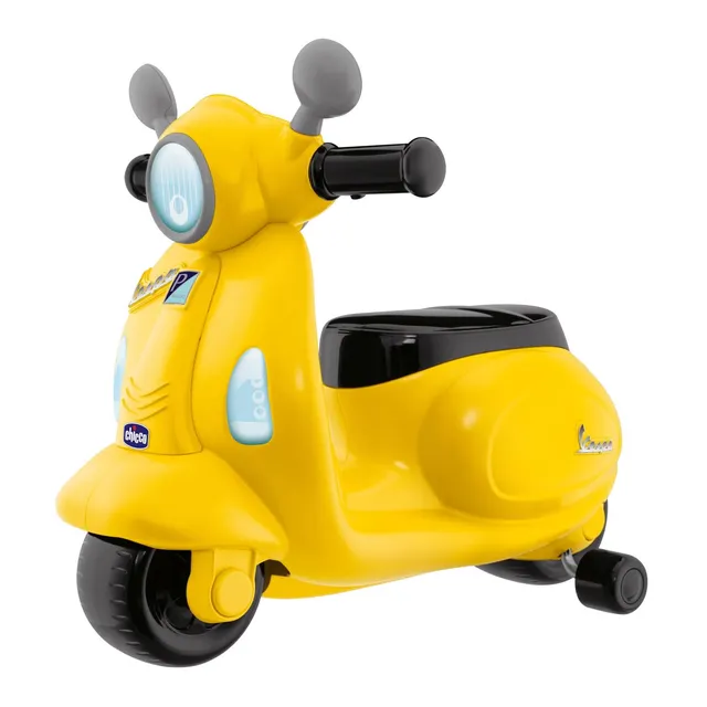 chicco-vespa-primavera-cavalcabile-per-bambini-con-pannello-elettronico-luci-e-s image 1