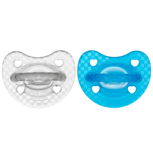 chicco-physioforma-gommotto-luxe-fluo-ciuccio-in-silicone-completamente-morbido- image 1
