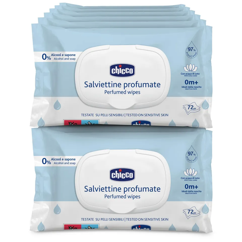 chicco-salviette-multiuso-neonati-senza-alcool-profumate-per-pelli-sensibili-meg image 1