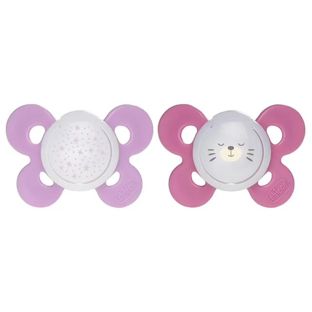 chicco-physio-comfort-night-succhietto-ortodontico-in-silicone-per-bimba-16-36-m image 1