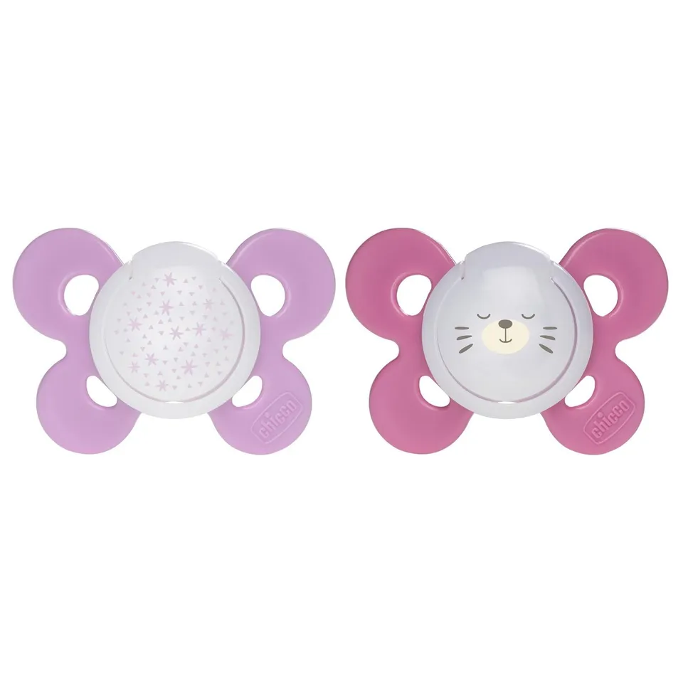 chicco-physio-comfort-night-succhietto-ortodontico-in-silicone-per-bimba-16-36-m image 1