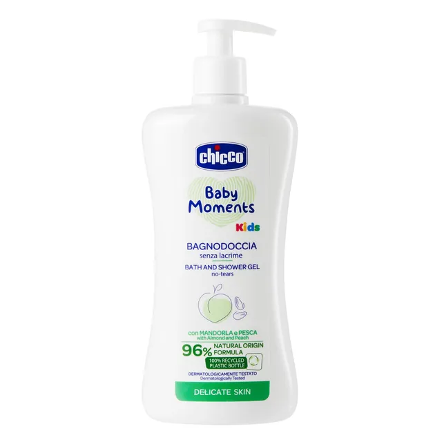 chicco-bagnodoccia-baby-moments-500-ml-96-ingredienti-di-origine-naturale-pelle- image 1
