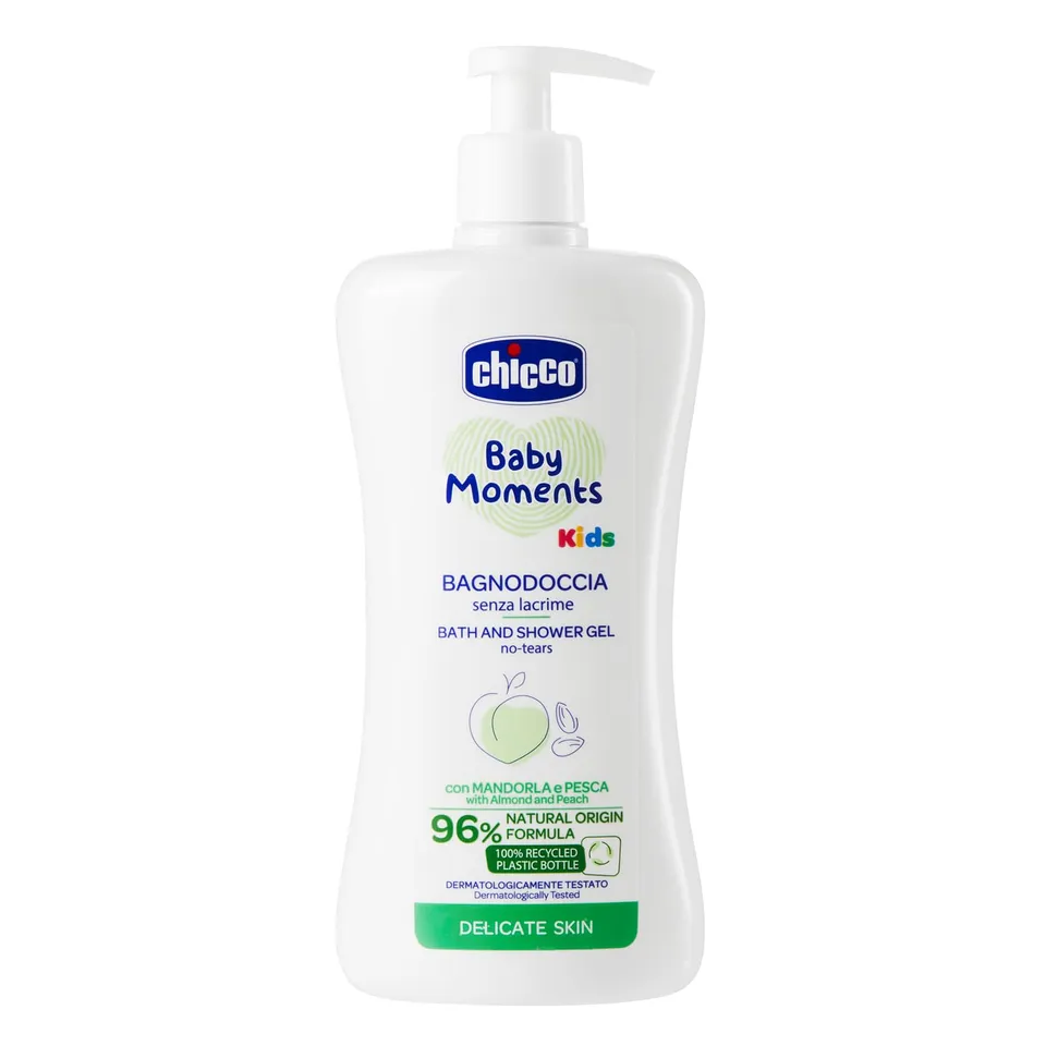 chicco-bagnodoccia-baby-moments-500-ml-96-ingredienti-di-origine-naturale-pelle- image 1