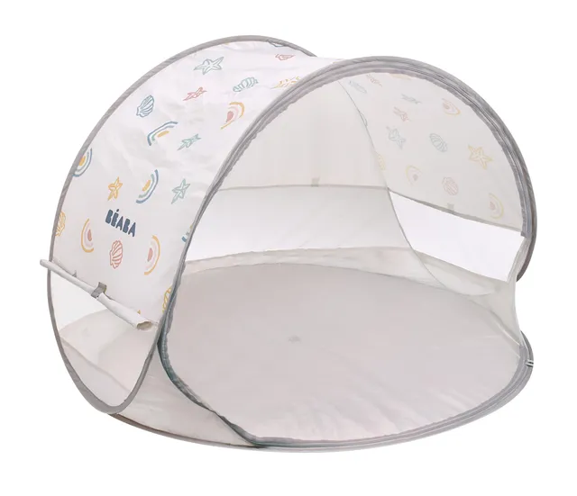 b-aba-breezy-tenda-pop-up-da-spiaggia-per-bambini-anti-uv-upf50-con-zanzariera-e image 1