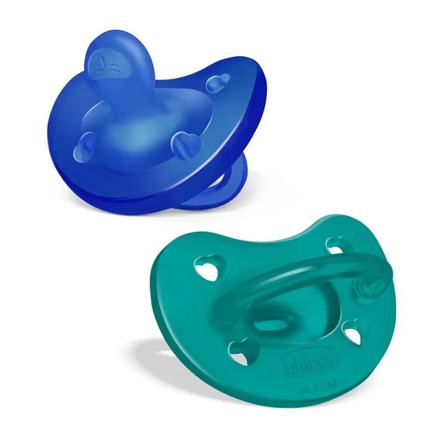 chicco-physioforma-ciuccio-in-silicone-16-36-mesi-set-morbido-che-supporta-la-re image 1