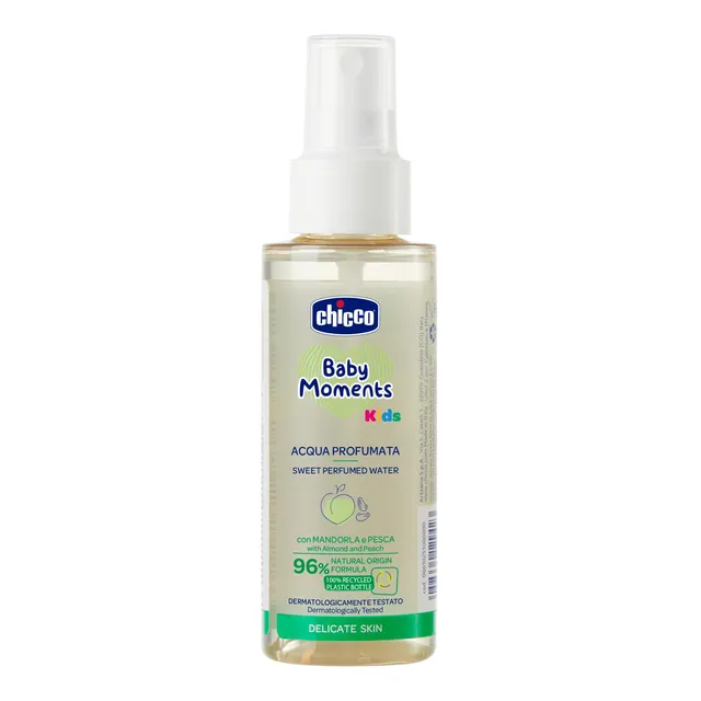 chicco-acqua-profumata-baby-moments-kids-delicata-fragranza-con-mandorla-e-pesca image 1