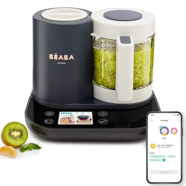 b-aba-babycook-smart-robot-cuoci-pappa-connesso-4-in-1-con-bilancia-integrata-ci image 1