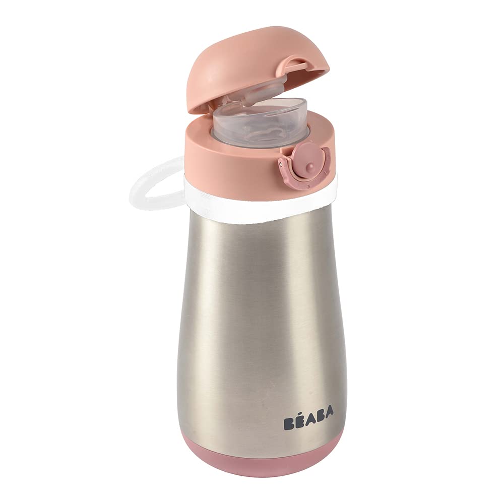 b-aba-bottiglia-bambini-2-in-1-in-acciaio-inox-350-ml-verde-salvia-funzione-bott image 6