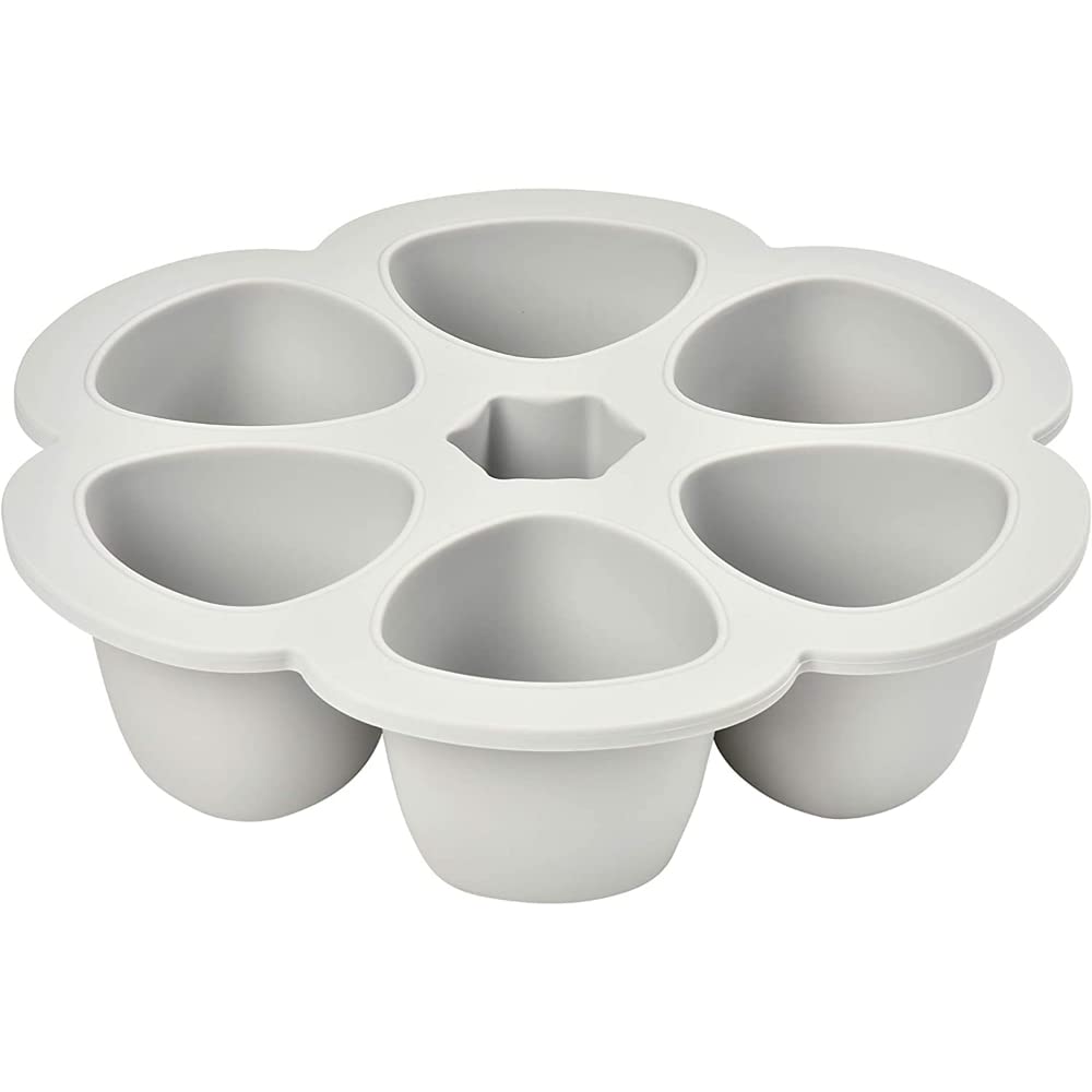 b-aba-stampi-vasetti-multipli-in-silicone-6-scomparti-congelatore-forno-microond image 1