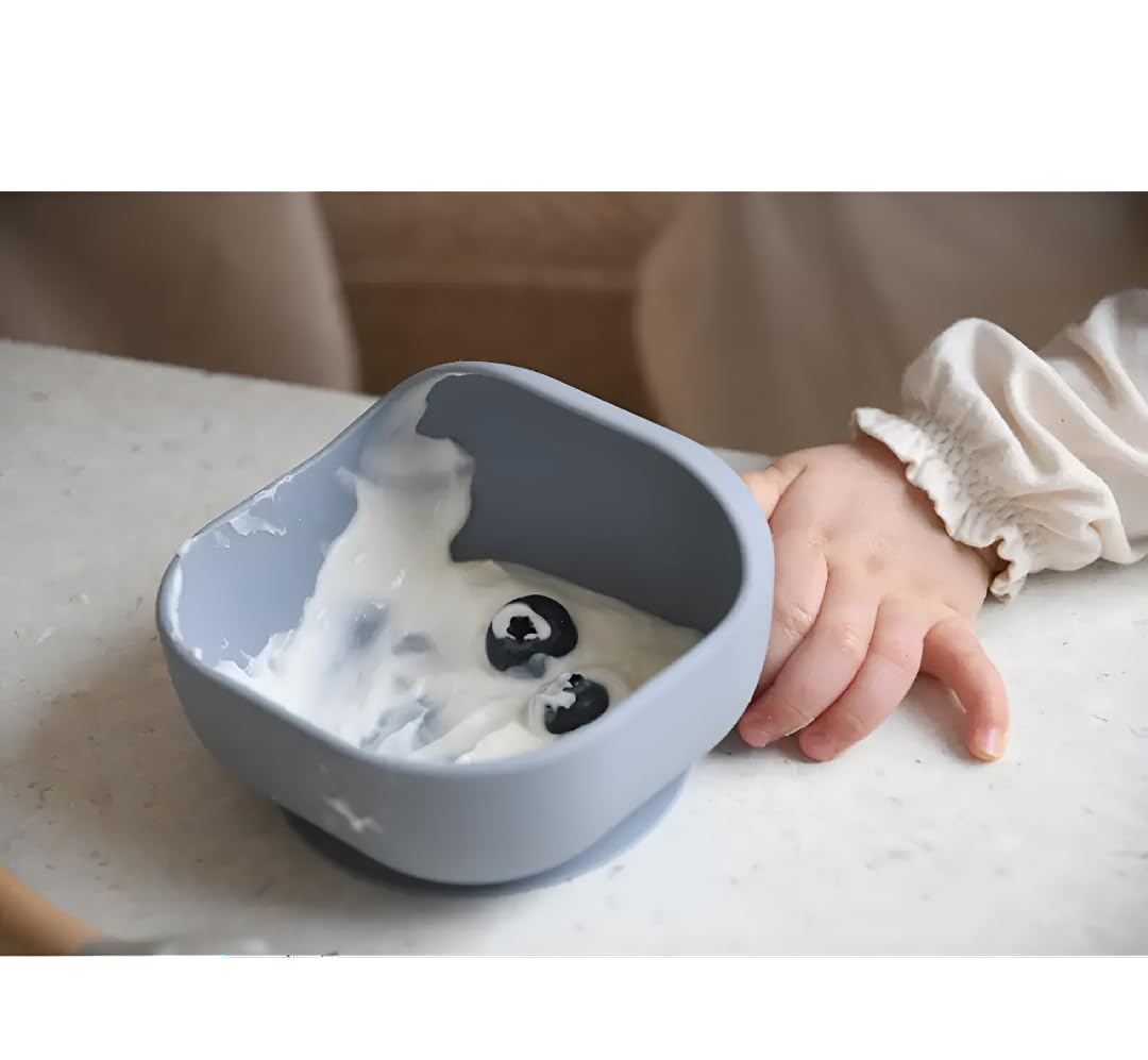 b-aba-ciotola-in-silicone-con-ventosa-per-neonati-e-bambini-antiscivolo-ergonomi image 2