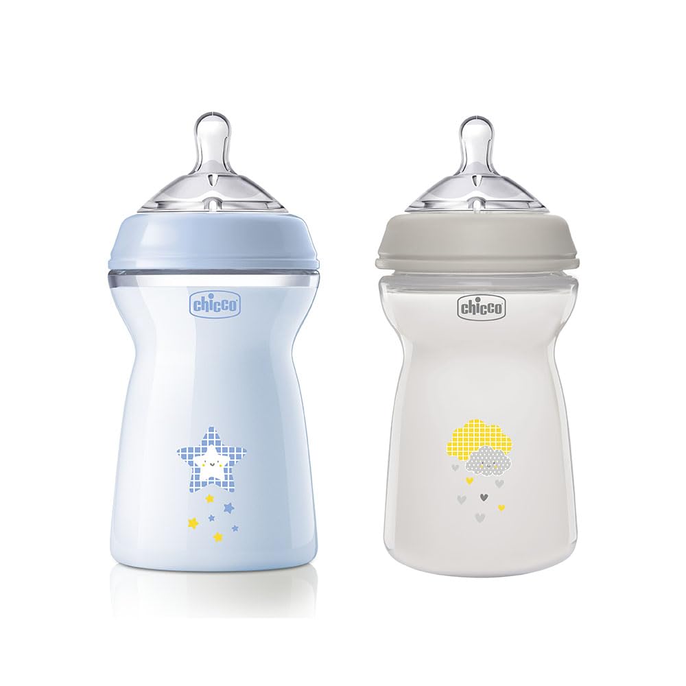 chicco-natural-feeling-biberon-anticolico-330-ml-6-mesi-tettarella-in-silicone-m image 1