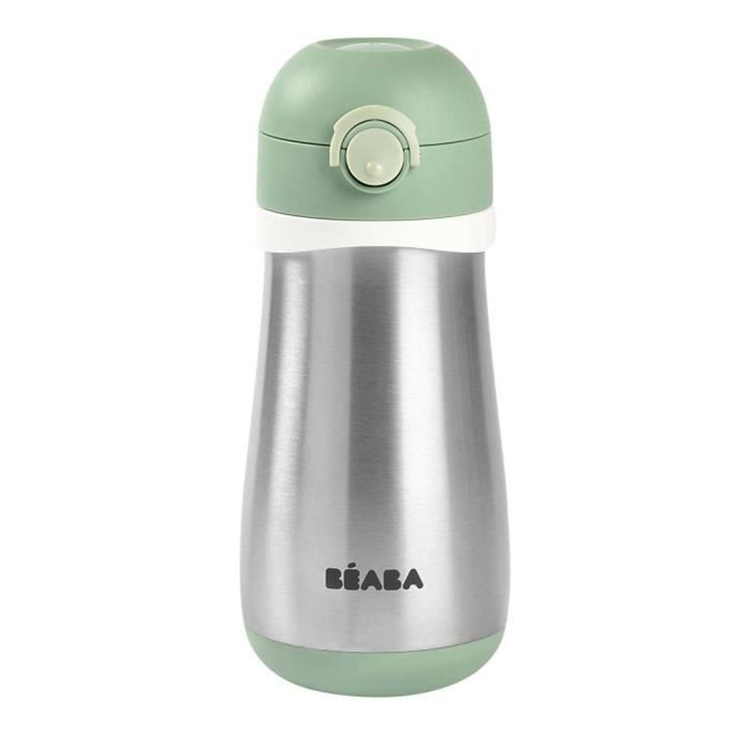 b-aba-bottiglia-bambini-2-in-1-in-acciaio-inox-350-ml-verde-salvia-funzione-bott image 3