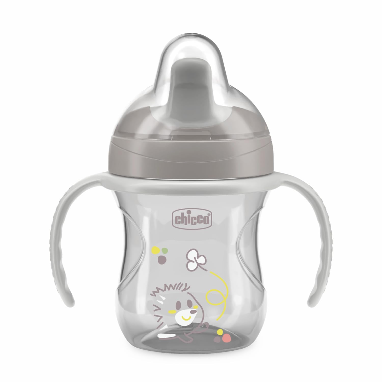 chicco-training-cup-bicchiere-antigoccia-per-imparare-a-bere-con-beccuccio-semi- image 1