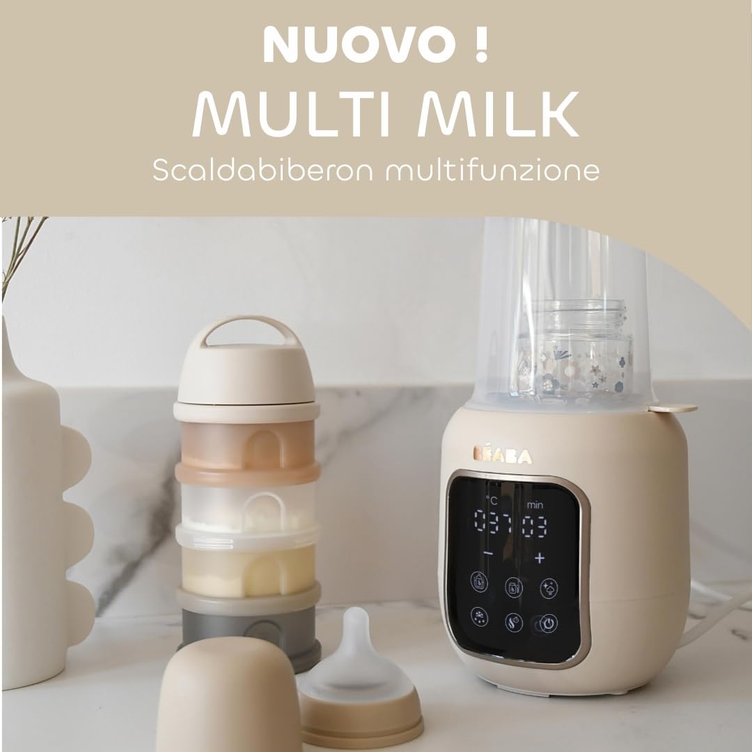 b-aba-scaldabiberon-sterilizzatore-multi-milk-5-modalit-multifunzione-bagnomaria image 2