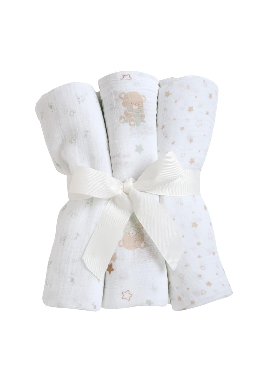 chicco-bimbo-0-24-set-di-3-mussole-in-cotone-leggero-per-neonato-lavabili-in-lav image 1