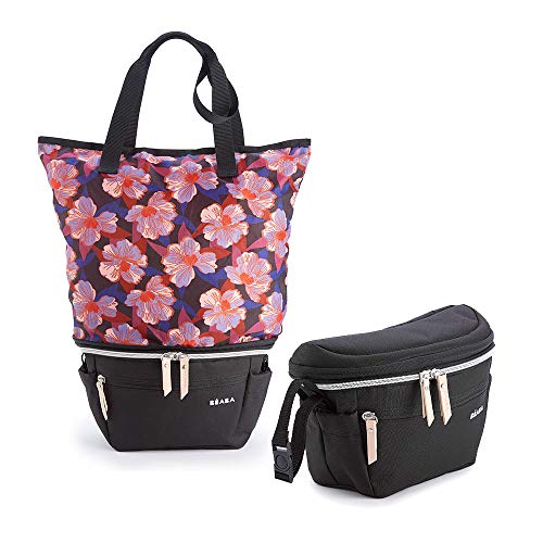 b-aba-biarritz-borsa-fasciatoio-2-in-1-per-cambio-neonato-borsone-pannolini-conv image 8