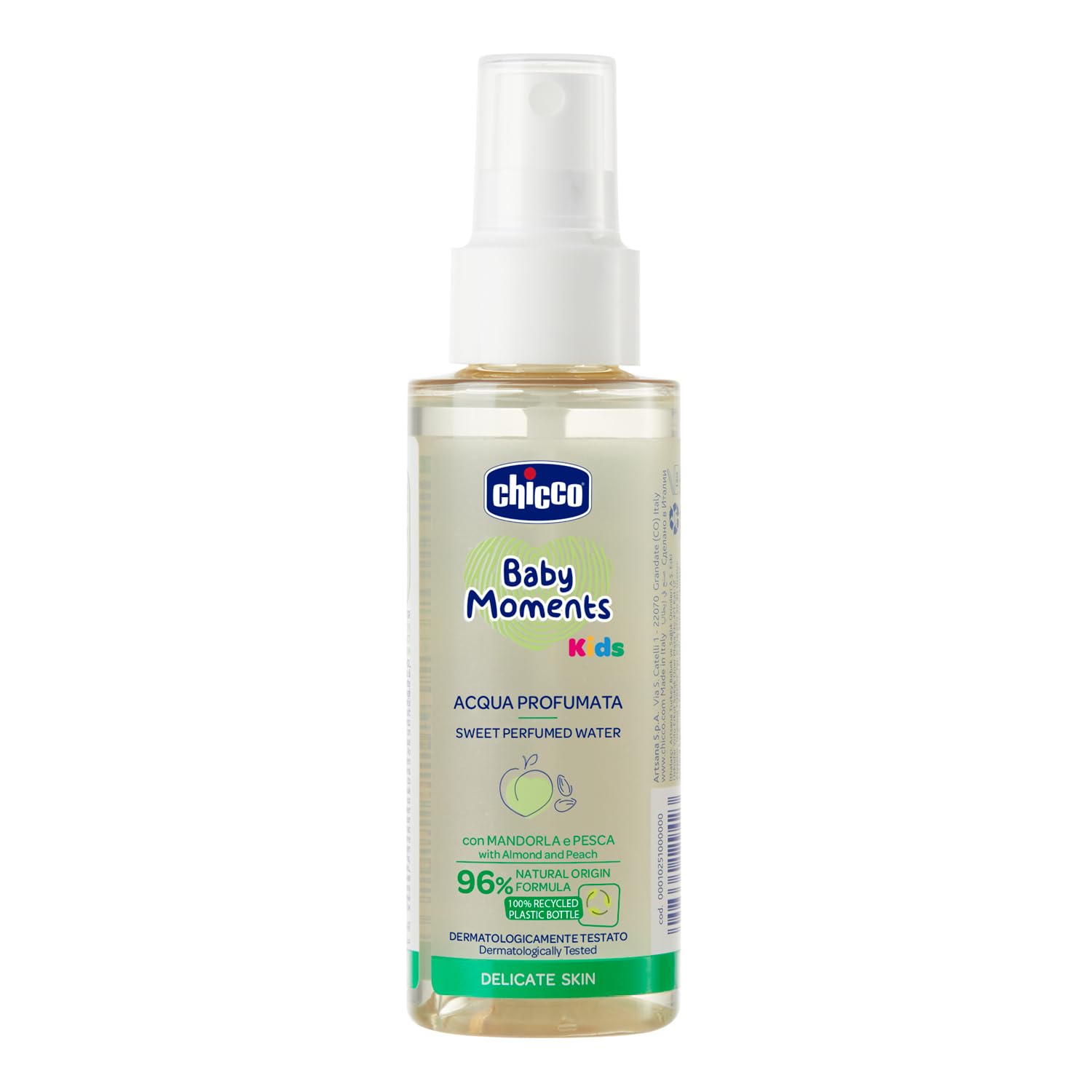 chicco-acqua-profumata-baby-moments-kids-delicata-fragranza-con-mandorla-e-pesca image 1