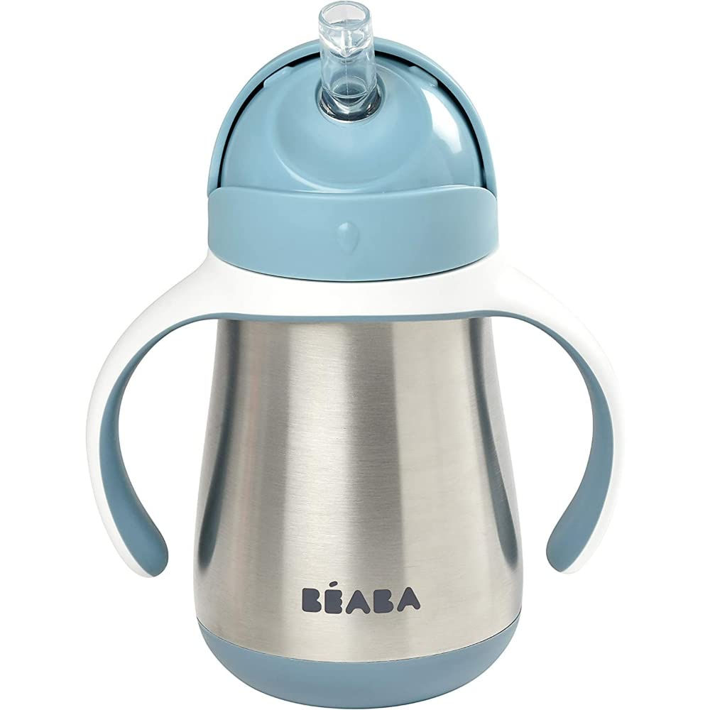 b-aba-bottiglia-bambini-2-in-1-in-acciaio-inox-350-ml-verde-salvia-funzione-bott image 8