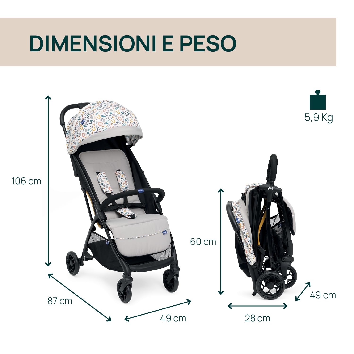 chicco-glee-passeggino-city-da-0-mesi-a-22-kg-con-chiusura-automatica-compatta-c image 5