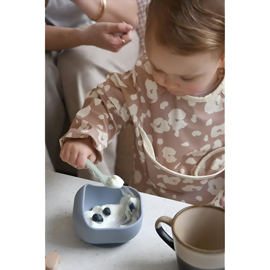 b-aba-ciotola-in-silicone-con-ventosa-per-neonati-e-bambini-antiscivolo-ergonomi image 4
