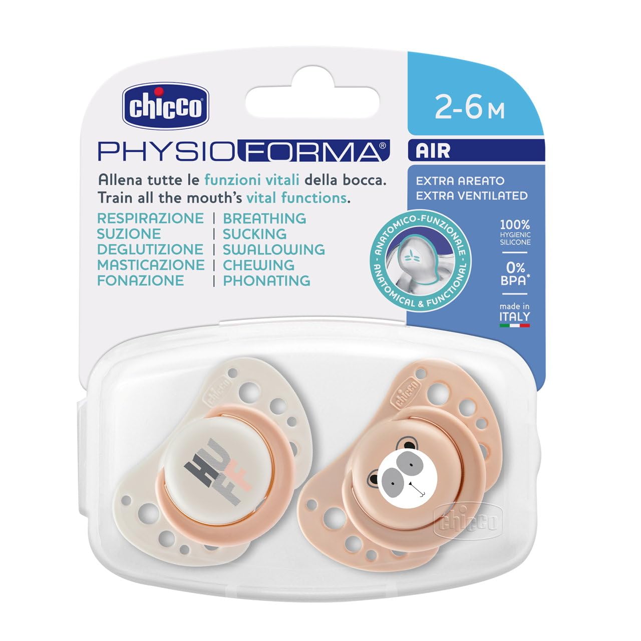 chicco-physioforma-air-succhietto-anatomico-2-6-mesi-con-tettarella-in-silicone- image 4