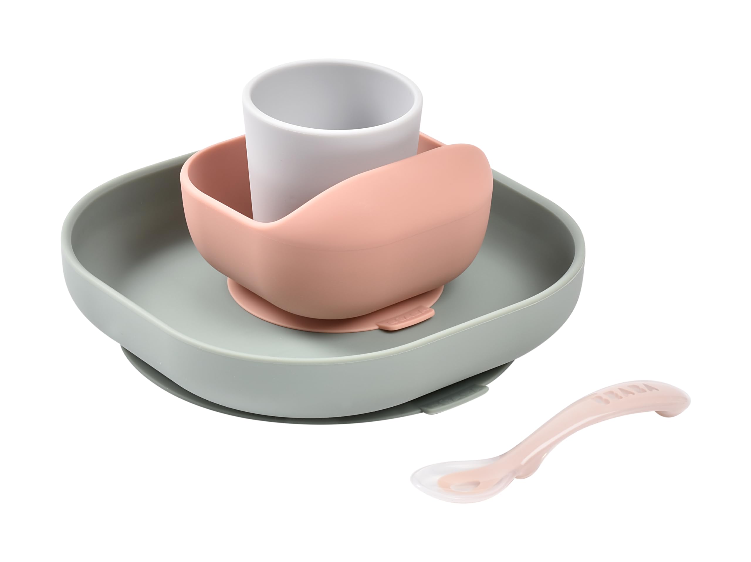 b-aba-set-pappa-in-silicone-4-pezzi-con-ventosa-antiscivolo-piatto-scodella-ciot image 8