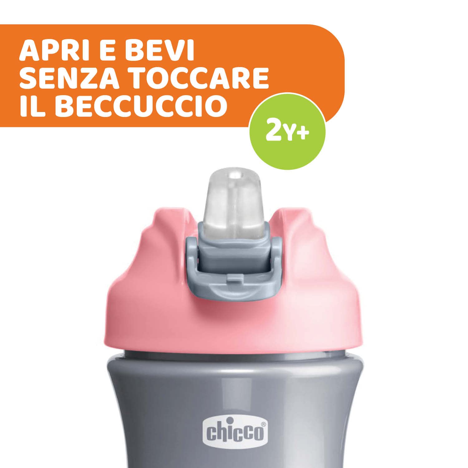 chicco-pop-up-cup-bicchiere-antigoccia-350-ml-con-beccuccio-in-silicone-apertura image 2