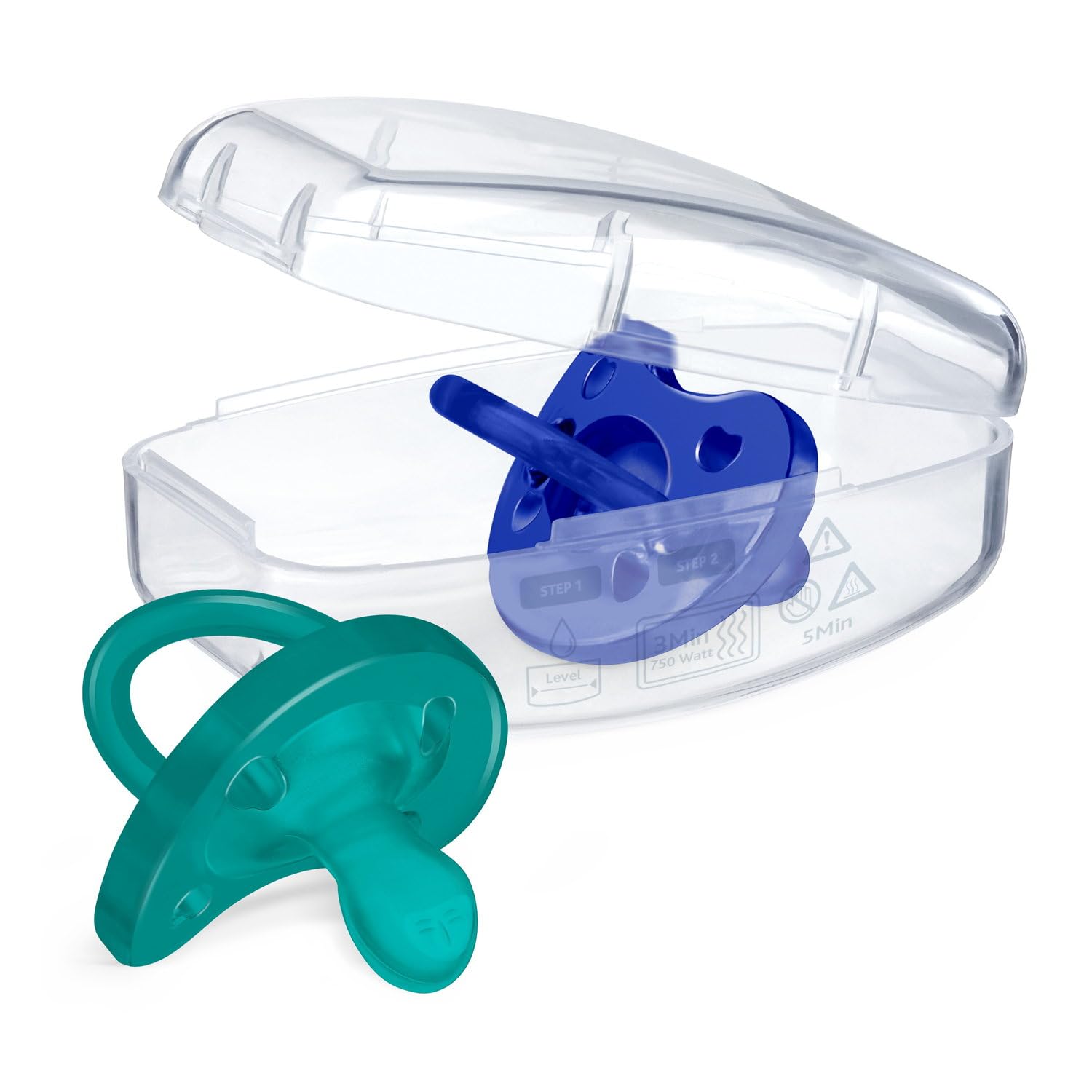 chicco-physioforma-ciuccio-in-silicone-16-36-mesi-set-morbido-che-supporta-la-re image 2
