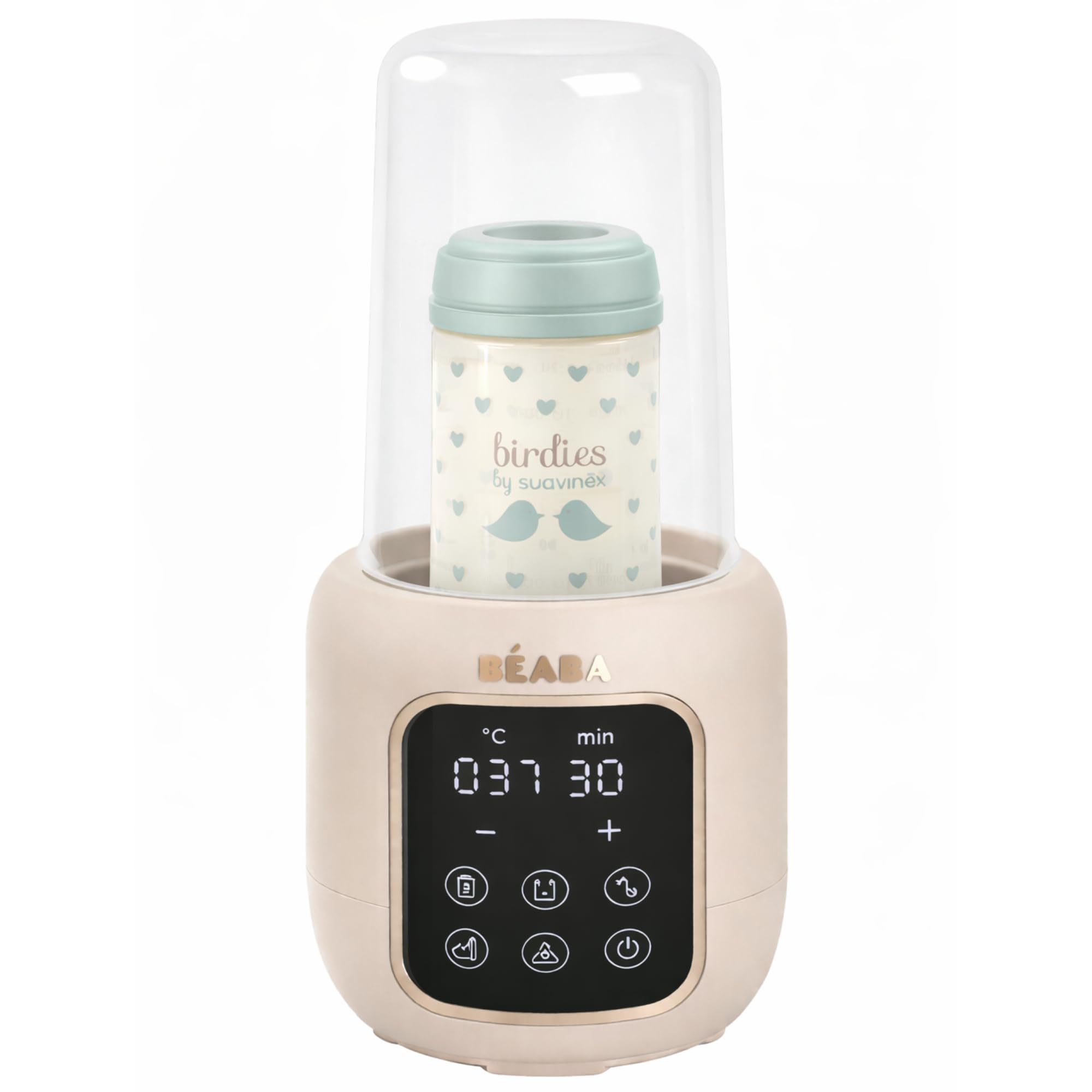 b-aba-scaldabiberon-sterilizzatore-multi-milk-5-modalit-multifunzione-bagnomaria image 1