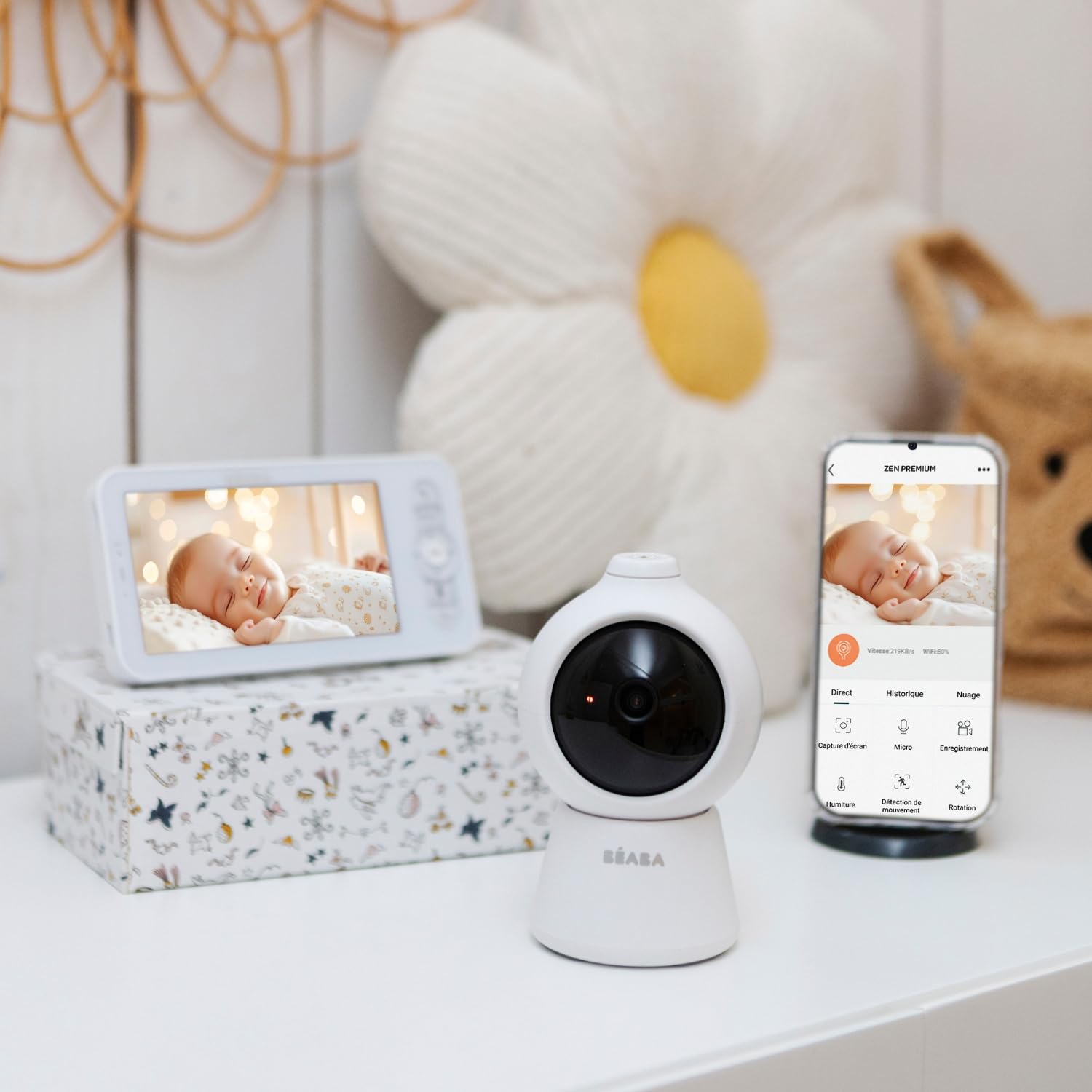 b-aba-zen-smart-ai-baby-monitor-video-3-in-1-con-telecamera-360-full-qhd-4mp-sch image 7