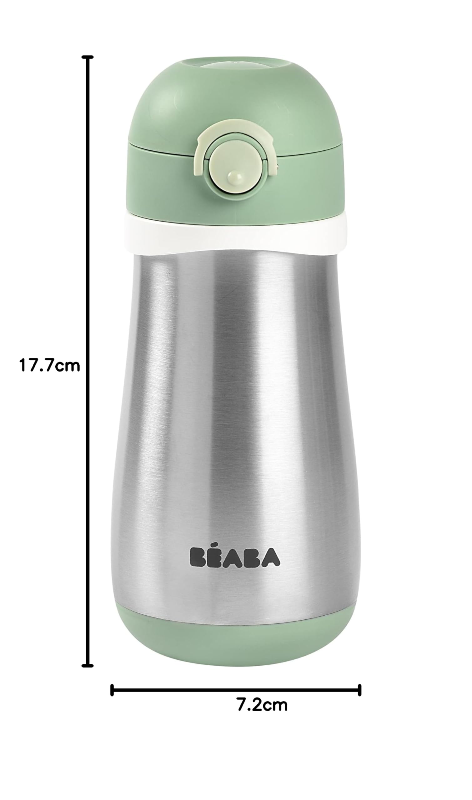 b-aba-bottiglia-bambini-2-in-1-in-acciaio-inox-350-ml-verde-salvia-funzione-bott image 4