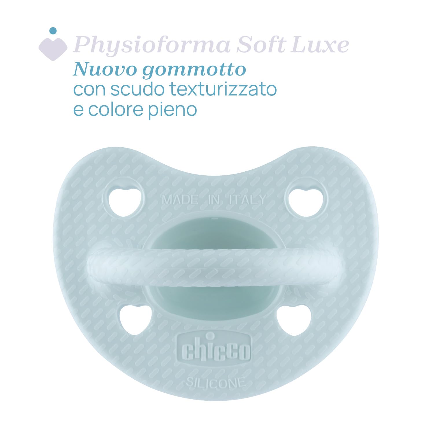 chicco-physioforma-gommotto-luxe-ciuccio-in-silicone-morbido-16-36-mesi-supporto image 3