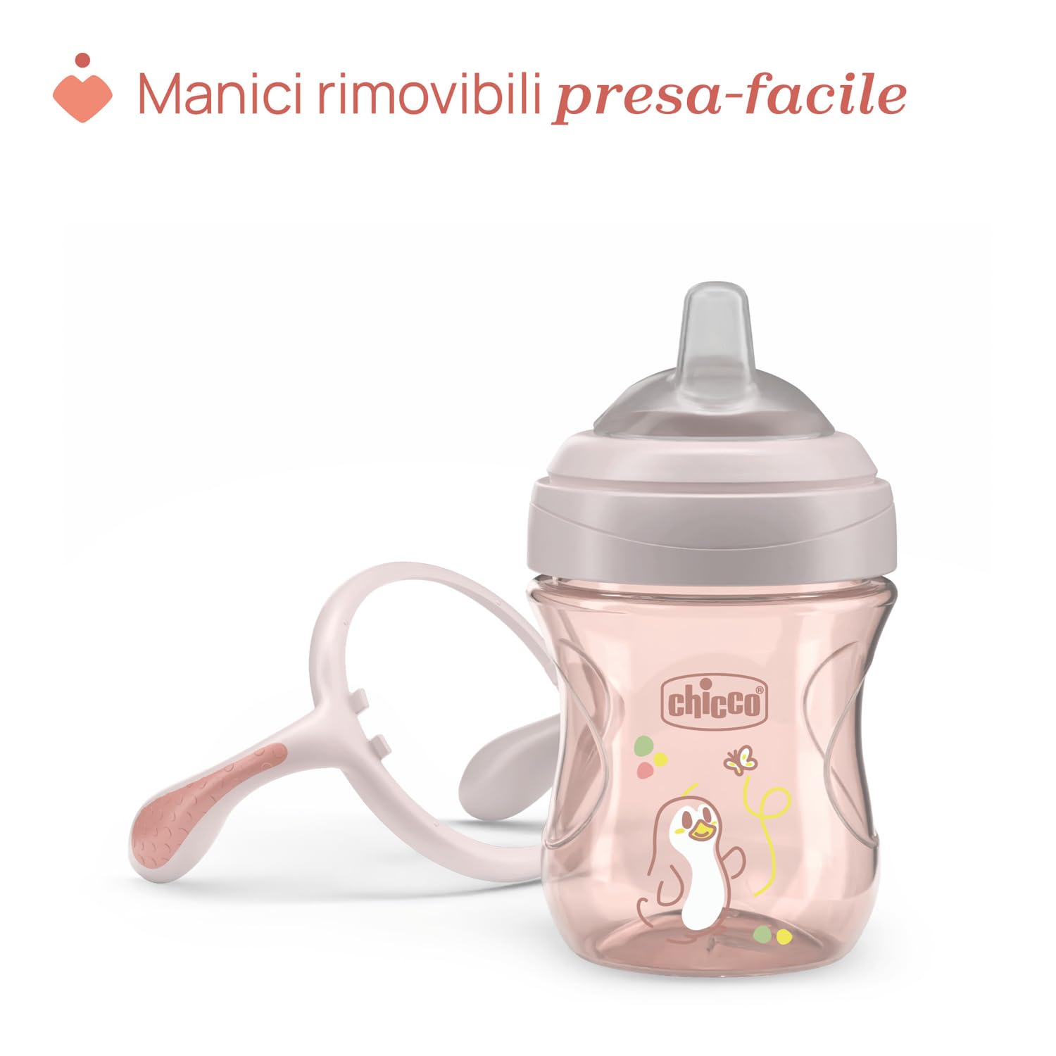 chicco-transition-cup-bicchiere-antigoccia-200-ml-rosa-4-mesi-beccuccio-ergonomi image 7