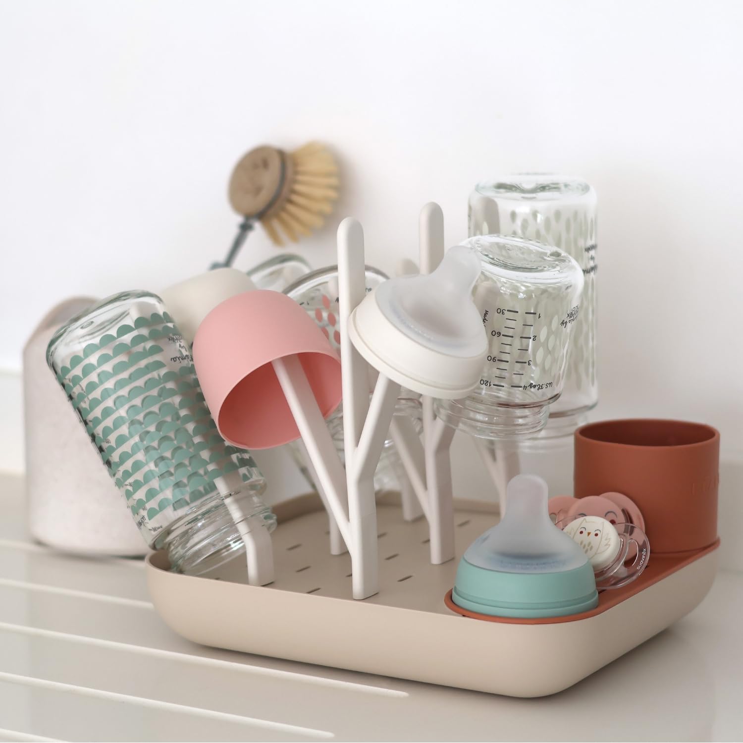b-aba-scolabiberon-e-asciugabiberon-modulare-fino-a-6-biberon-con-vaso-accessori image 7