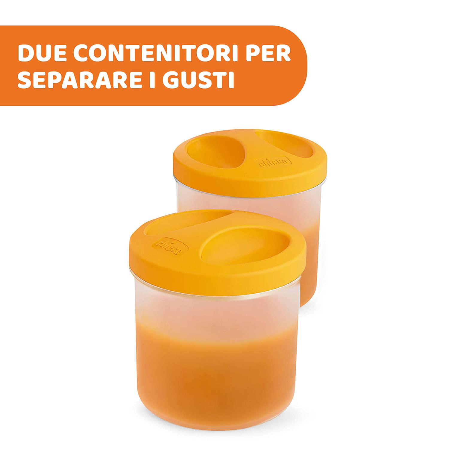 chicco-portapappa-termico-in-acciaio-inossidabile-con-2-contenitori-da-250-ml-ta image 2