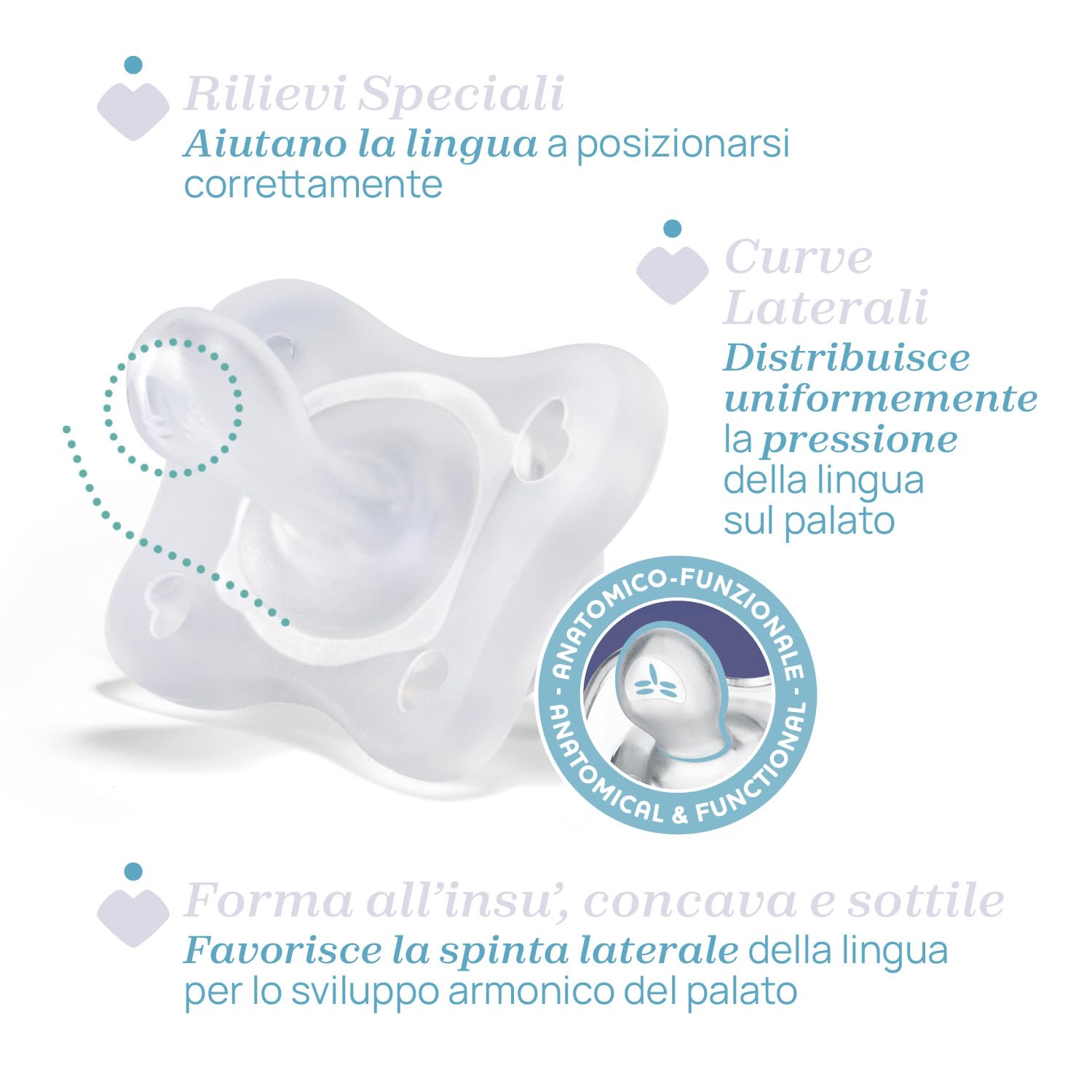 chicco-gommotto-dual-soft-ciuccio-in-silicone-6-16-mesi-bicolore-con-physioforma image 5