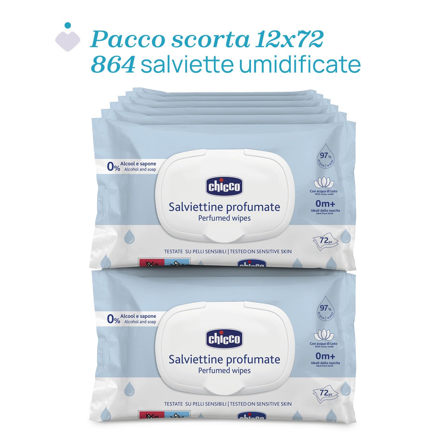 chicco-salviette-multiuso-neonati-senza-alcool-profumate-per-pelli-sensibili-meg image 2