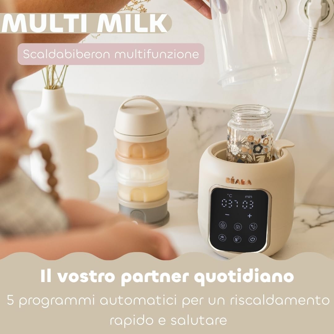 b-aba-scaldabiberon-sterilizzatore-multi-milk-5-modalit-multifunzione-bagnomaria image 3