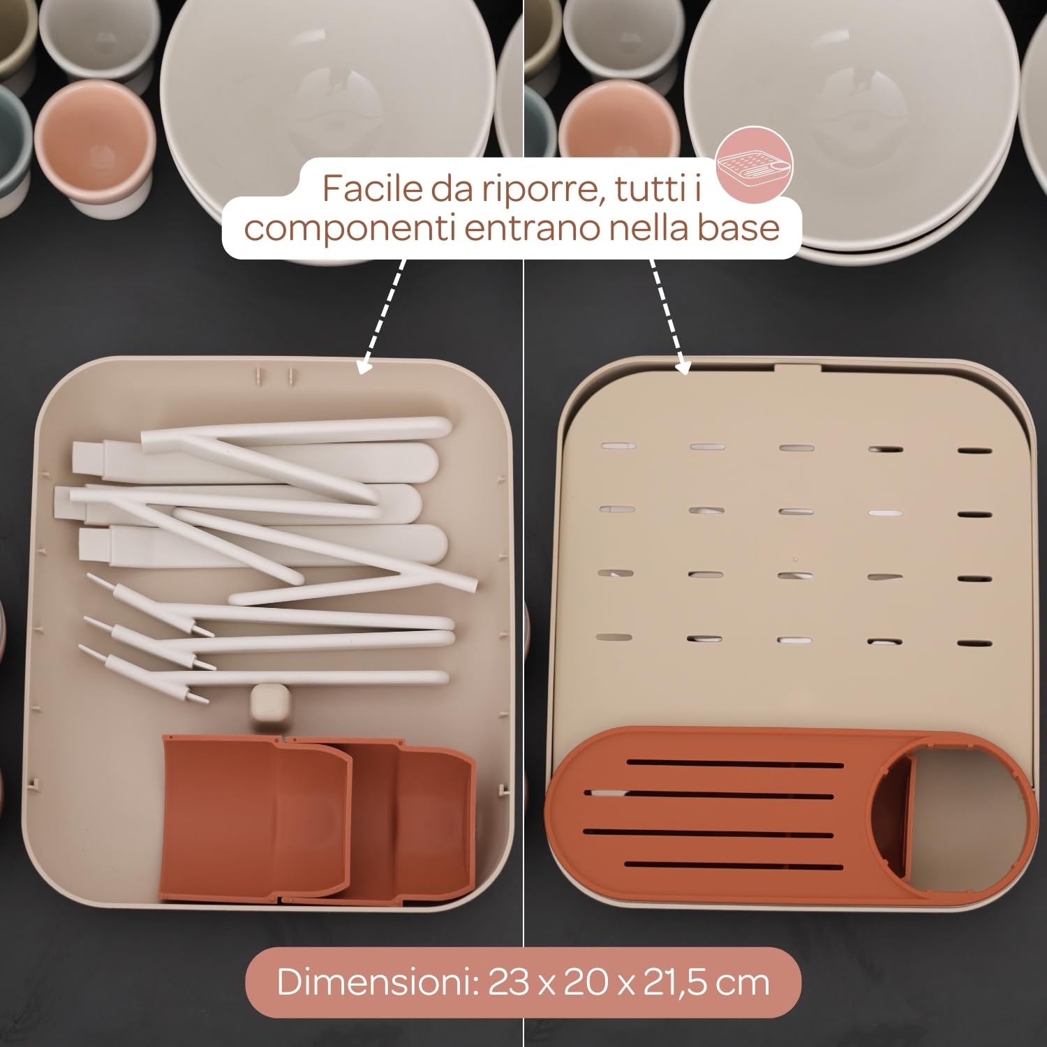 b-aba-scolabiberon-e-asciugabiberon-modulare-fino-a-6-biberon-con-vaso-accessori image 5