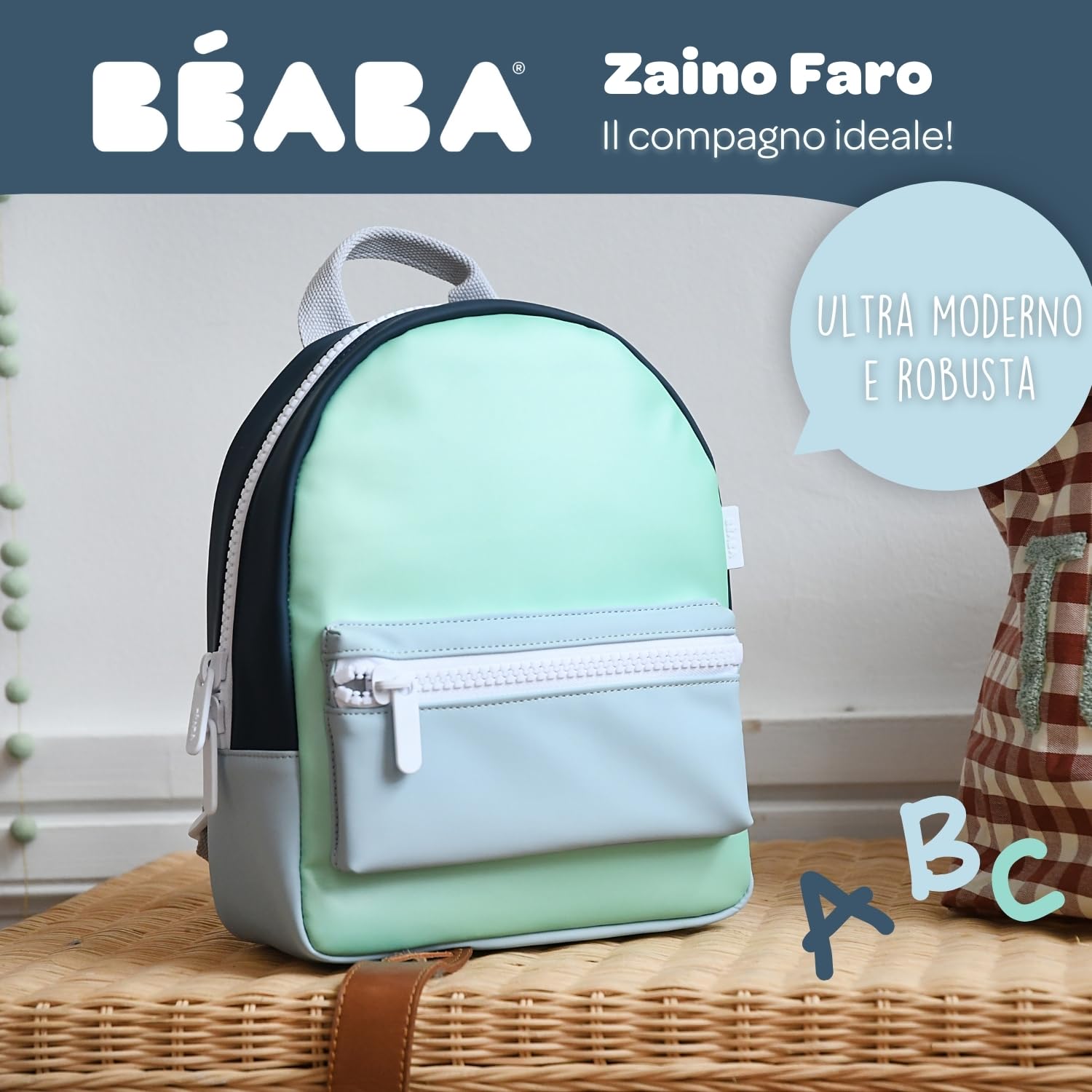 b-aba-zaino-faro-per-bambini-9-6l-effetto-gomma-impermeabile-2-tasche-etichetta- image 3