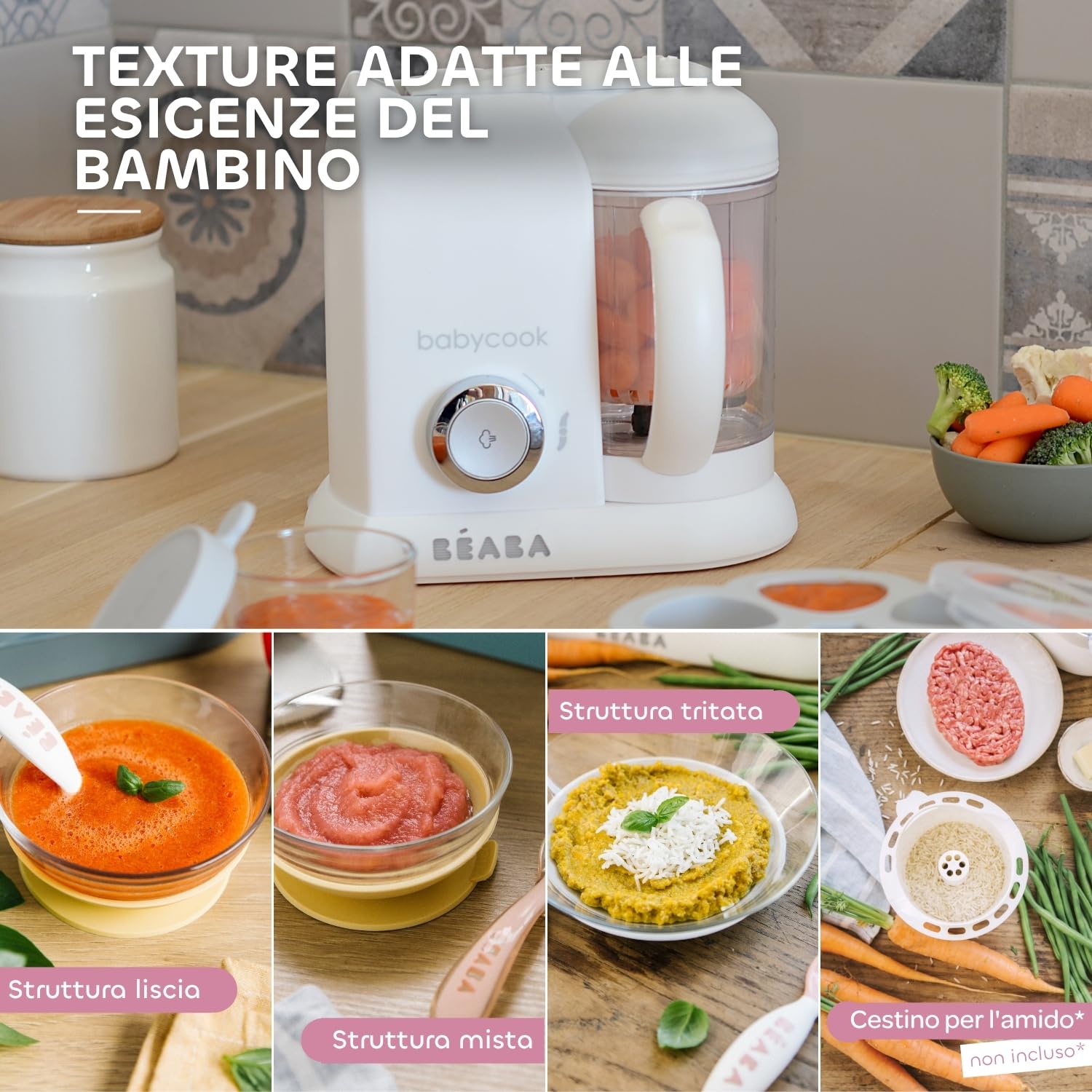 b-aba-babycook-solo-robot-da-cucina-per-bambini-4-in-1-vapore-frulla-scongela-ri image 4