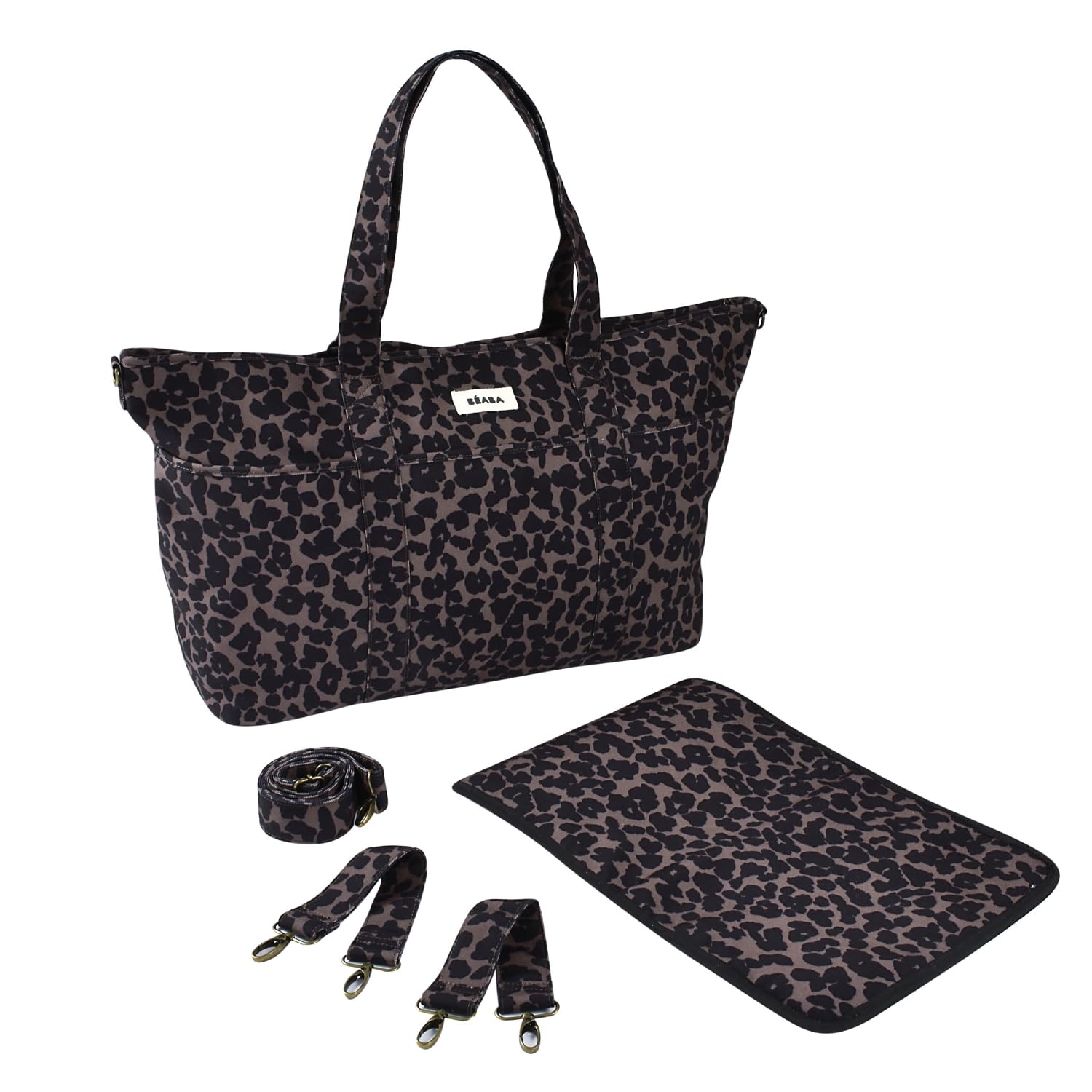 b-aba-madrid-xxl-borsa-fasciatoio-tote-44-l-con-11-tasche-tasca-termica-aggancio image 5