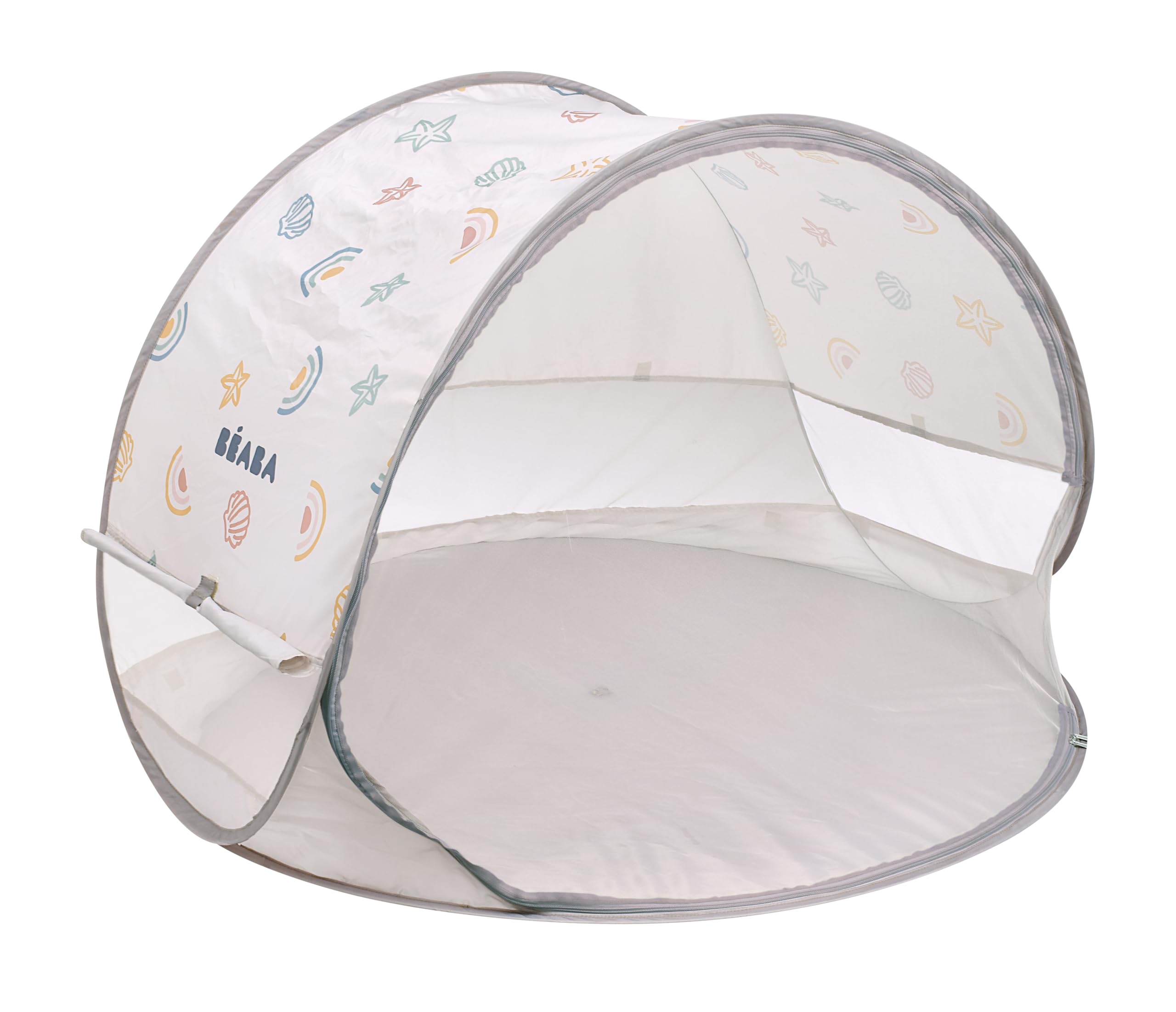 b-aba-breezy-tenda-pop-up-da-spiaggia-per-bambini-anti-uv-upf50-con-zanzariera-e image 1