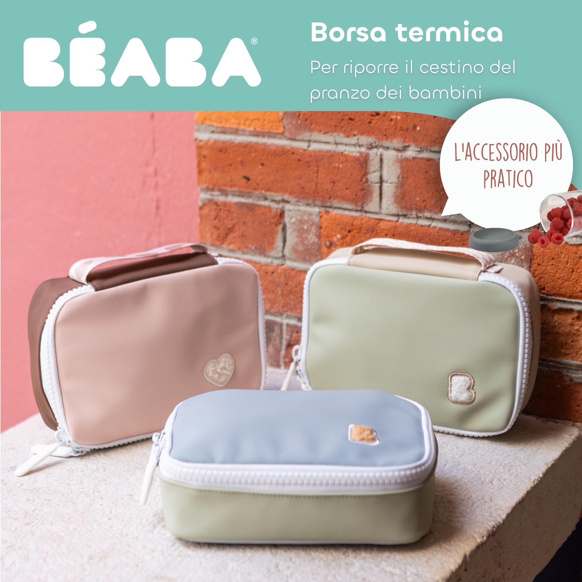 b-aba-faro-borsa-termica-porta-merenda-da-2-7-l-impermeabile-con-etichetta-nome- image 2