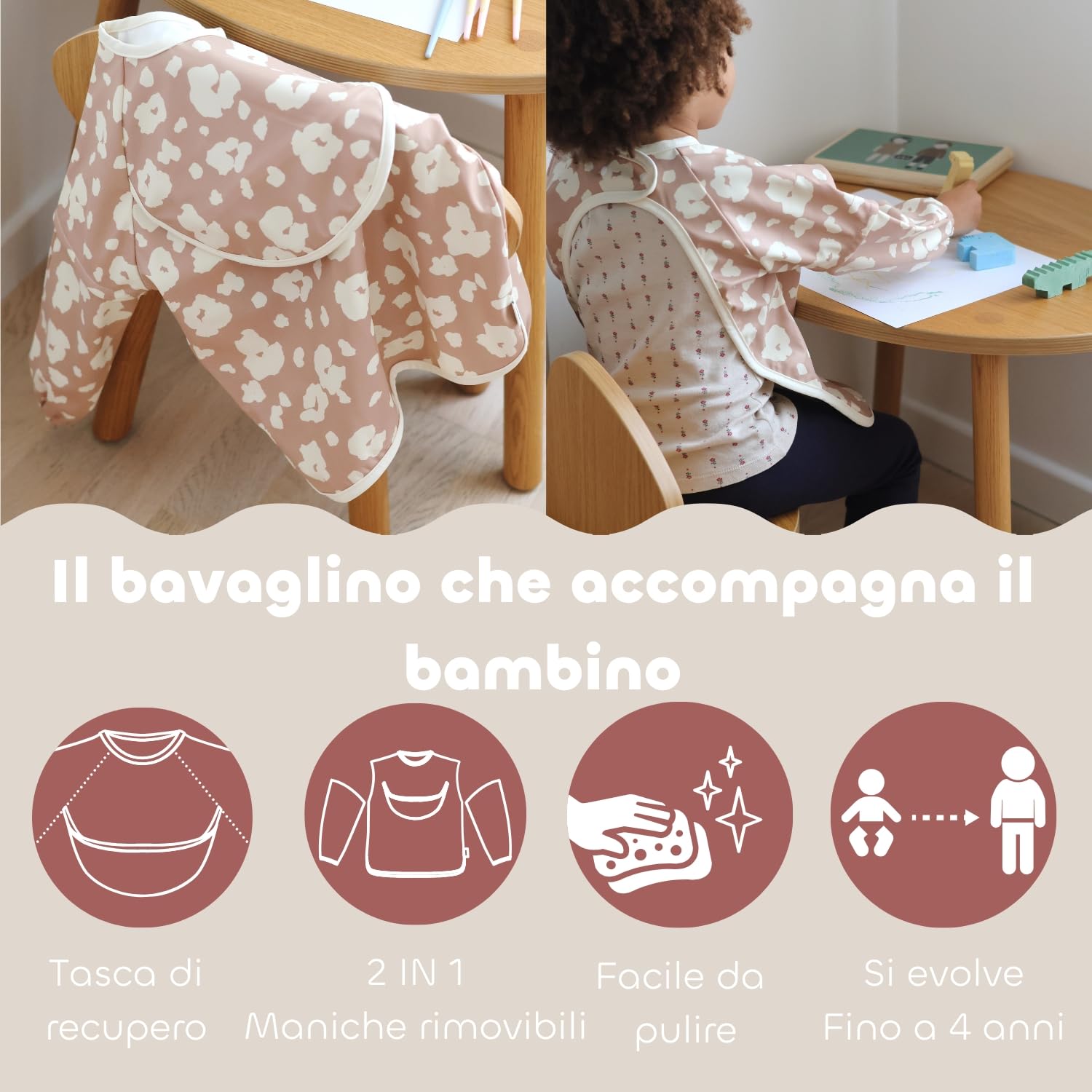 b-aba-bavaglino-con-maniche-per-bambini-impermeabile-maniche-lunghe-removibili-2 image 4