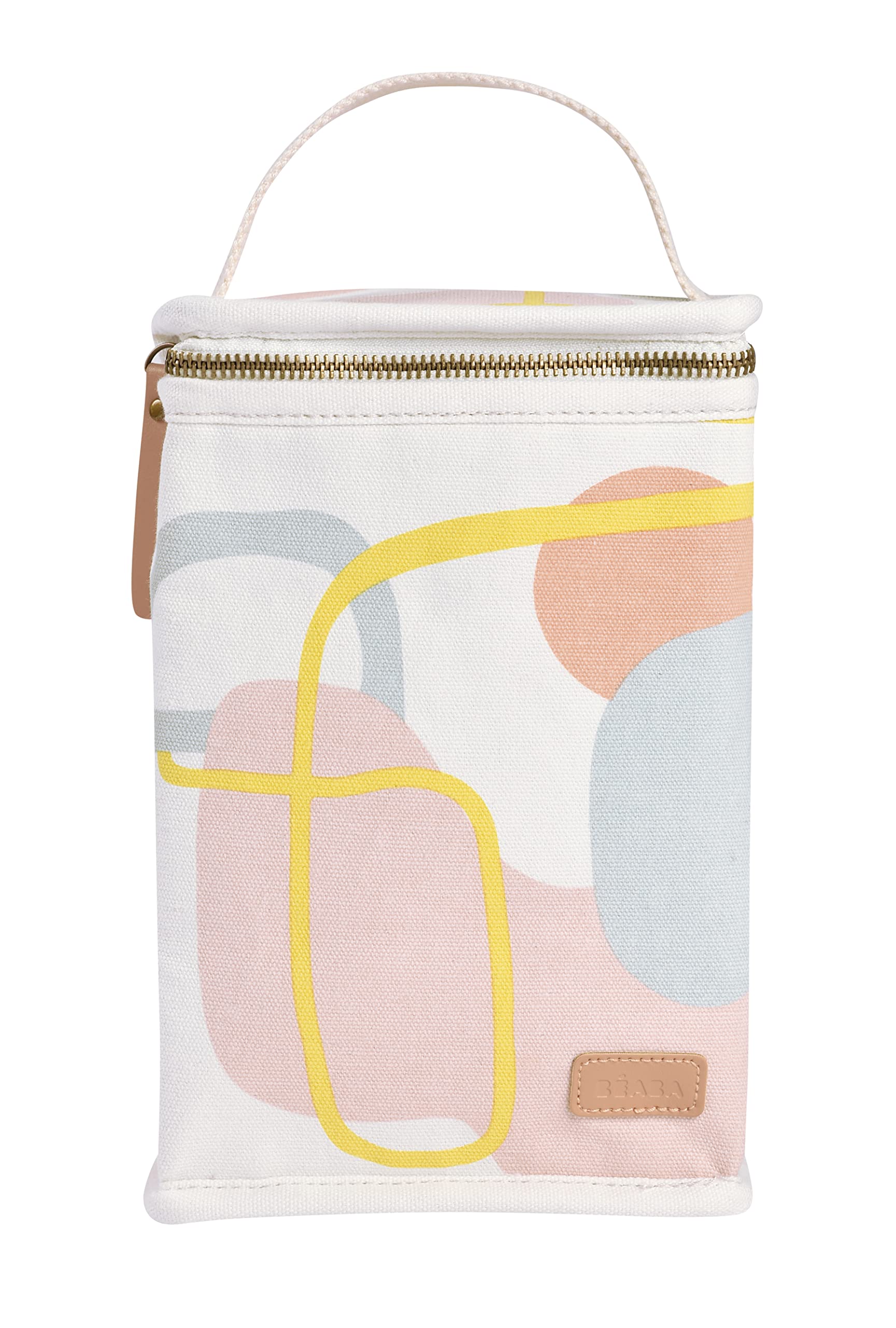 b-aba-borsa-termica-porta-pasto-art-line-borsa-isotermica-capiente-con-tasca-per image 3