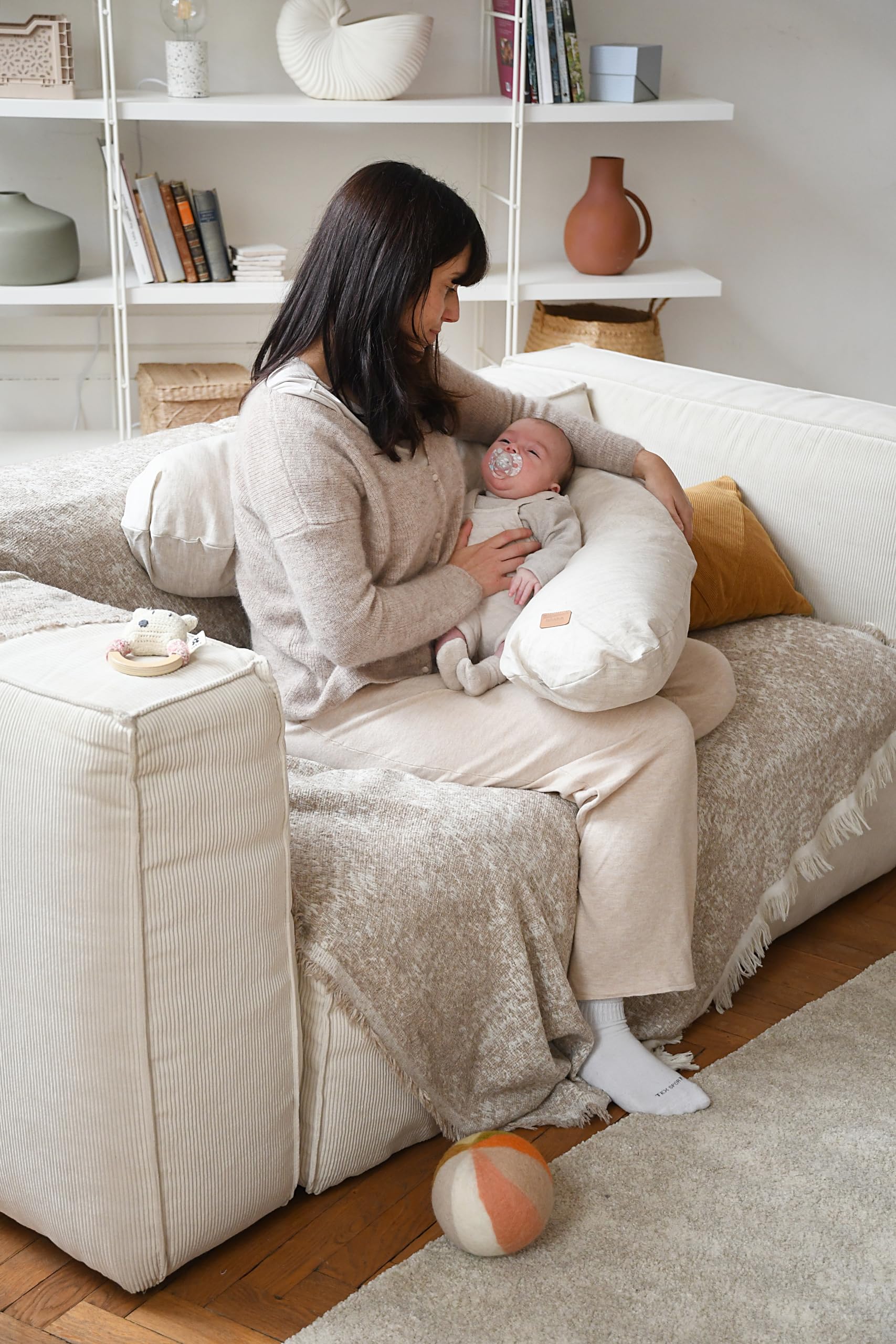 b-aba-big-flopsy-cuscino-maternit-multifunzionale-170-cm-in-lino-oeko-tex-gravid image 7